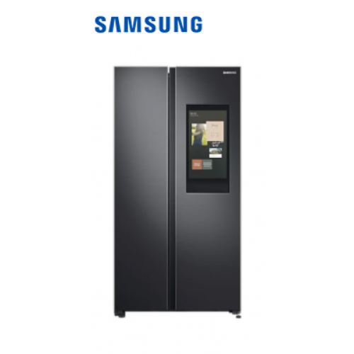 SAMSUNG 660 L Side by Side Fridge with Family Hub, RS62T5F01B4/ME