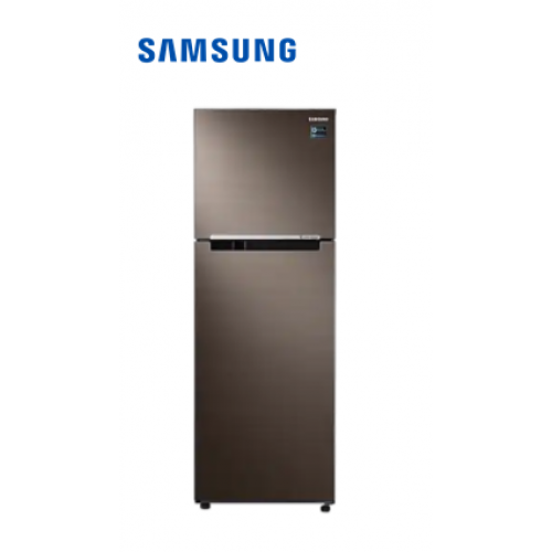 SAMSUNG 411 L TWO DOOR FRIDGE - Top Mount Freezer with Twin Cooling Plus™, RT32K5052DX