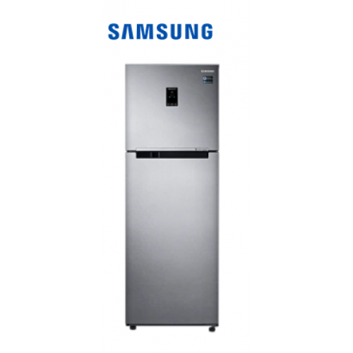 SAMSUNG 411 L TWO DOOR FRIDGE Top Mount Freezer with Twin Cooling Plus™, RT32K5552SL