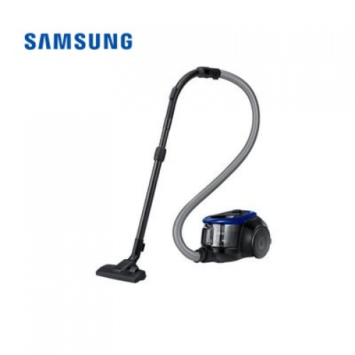 SAMSUNG 1800 W CANISTER VACUUM CLEANER WITH CYCLONE FORCE AND ANTI-TANGLE TURBINE SC18M2120SB