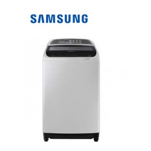 SAMSUNG 10 KG Top Load Washer with Activ Dualwash & Built-In Sink, WA10J5710SG