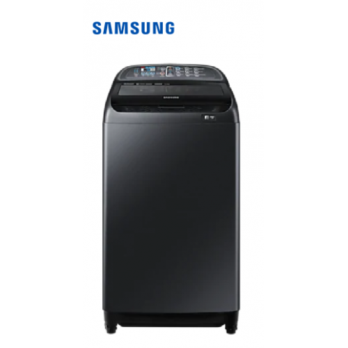 SAMSUNG 12 KG Top Load Washer with Activ Dualwash, WA12J5750SV